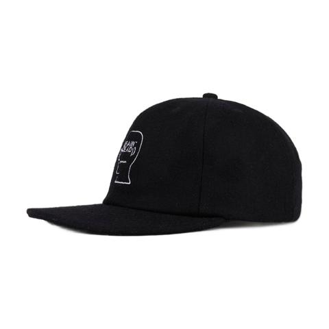 Brain Dead Flannel Logohead 6 Panel Hat