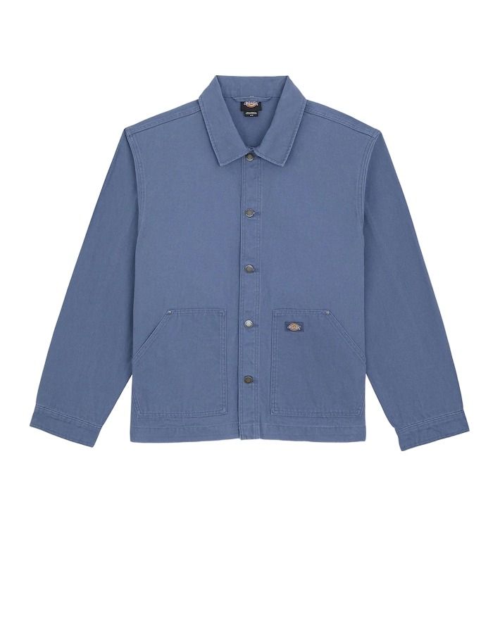 Dickies Unlined Canvas Barn Jacket (Retro Indigo)